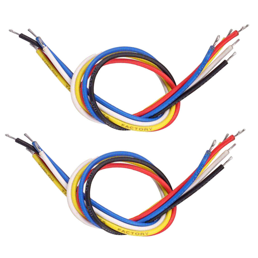 10 Pieces 19 Cm Professional Driver Shielded Guitar Circuit Connection Wire