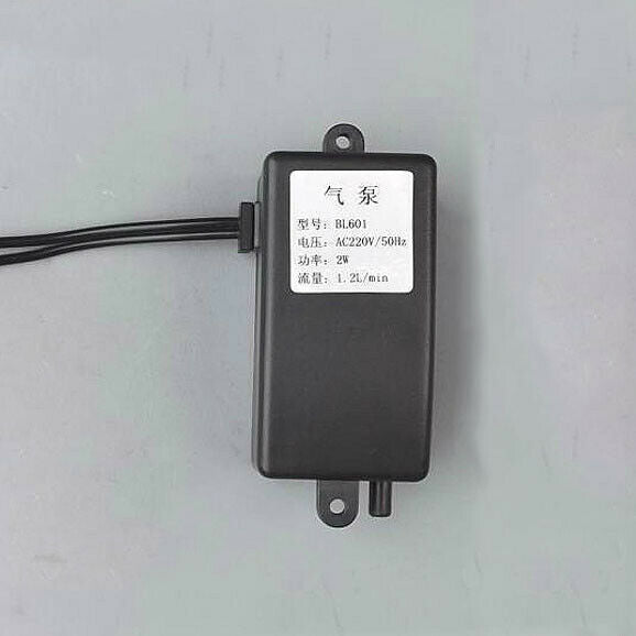 AC 220V Mini Aquarium Air Pump 1.2L/min Quiet Micro Oxygen Pump for Fish Tank