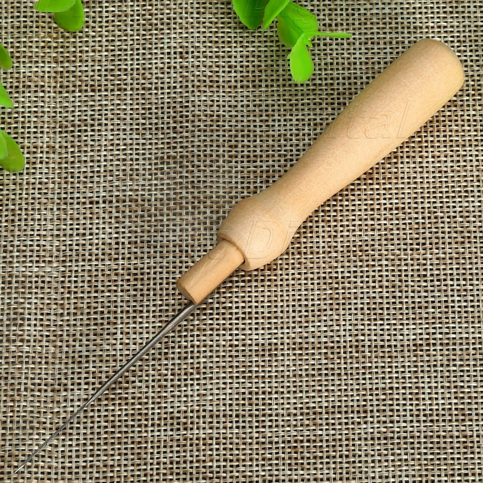 1PCS Felting Needle With Wooden Handle Holder Wool Felting DIY Craft Tools Kit