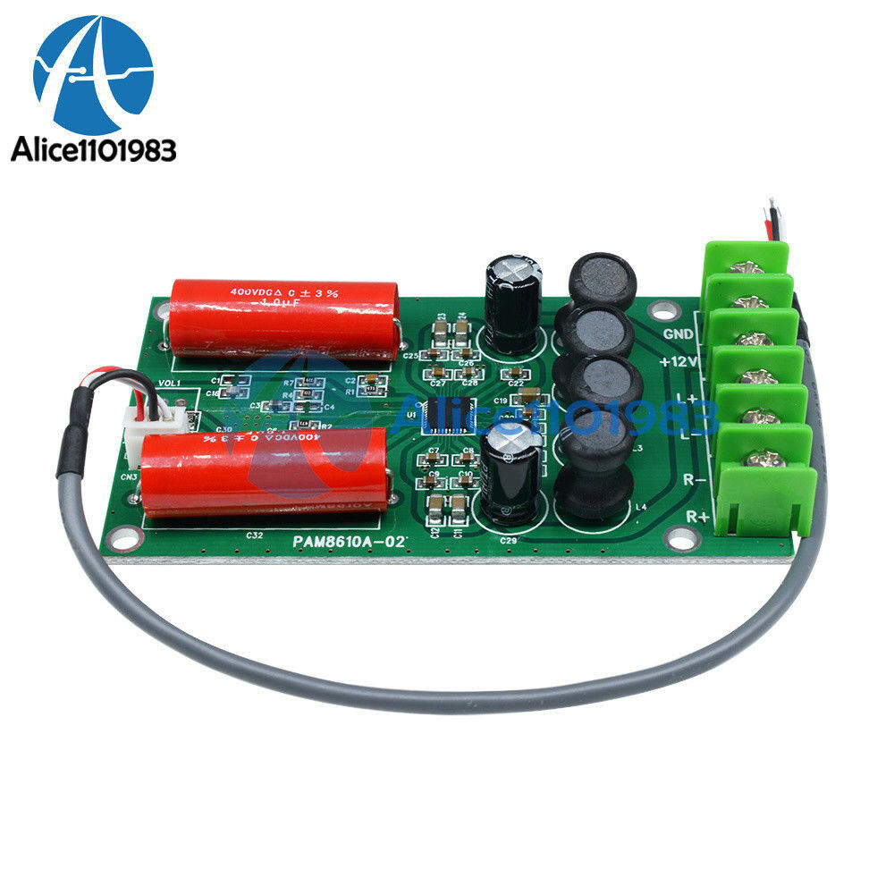 PAM8610 12V 2x15W AMP Amplifier Board Mini HIFI Digital Audio Replace TA2024