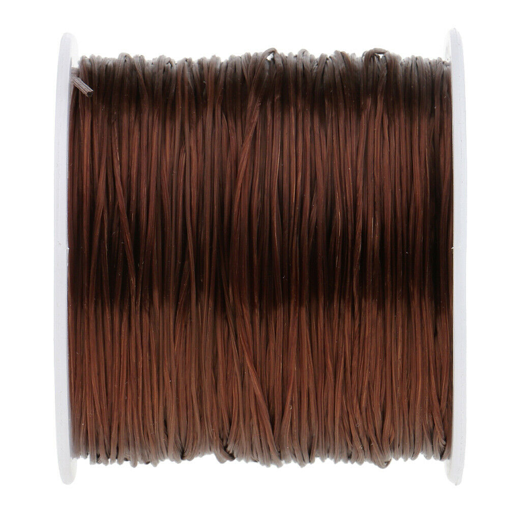 2Pcs Elastic Wig Weaving Braiding Thread Craft Sewing String Cord 60 Meters