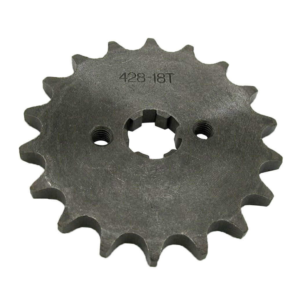 18T Teeth 17mm 428 Chain Front Sprocket Cog for Pit Quad Dirt Bike