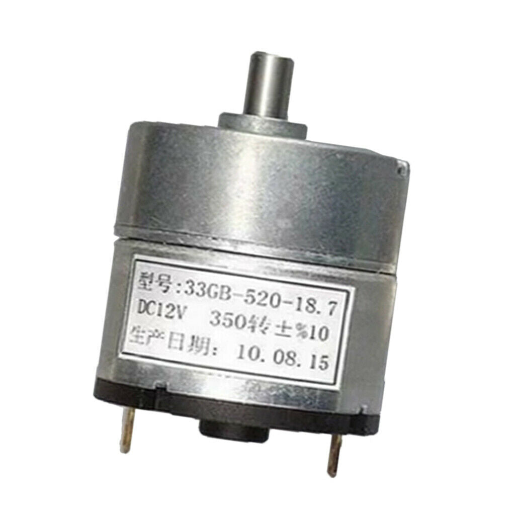 Mini   Electric Motor 12V DC High Torque Motor Deceleration Motor Metal