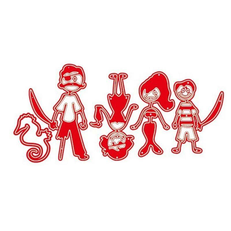 Lovely Family Metal Cutting Dies Stencils DIY Scrapbooking Album Paper Card Mold