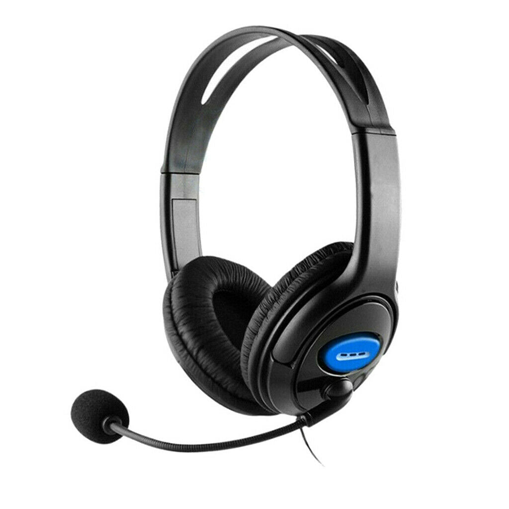 3.5mm Wired Gaming Headset with Mic for   4 PS4 Noise Cancelling