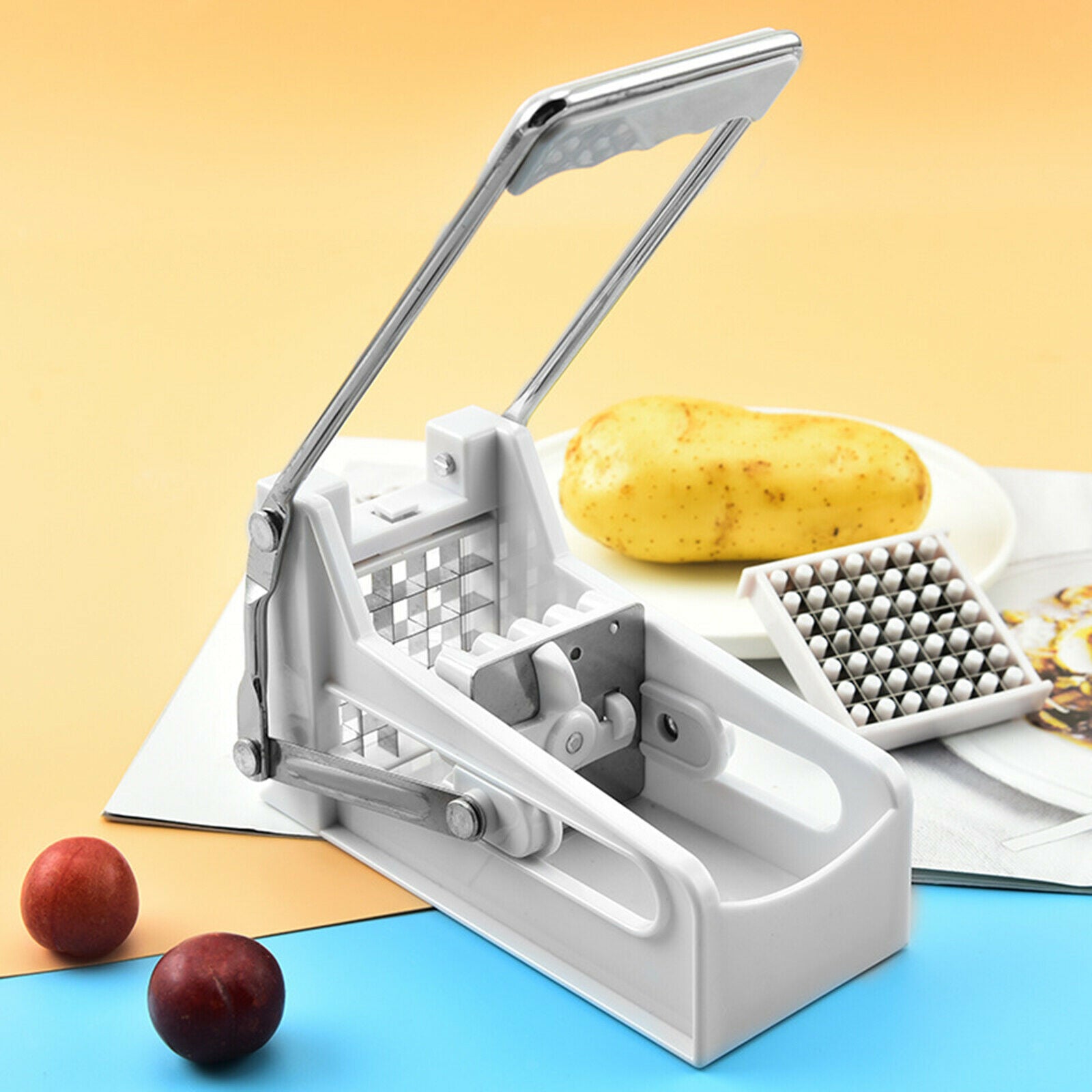 French Fries Cutter Potato Onion Salads Vegetable Slicer Hacker
