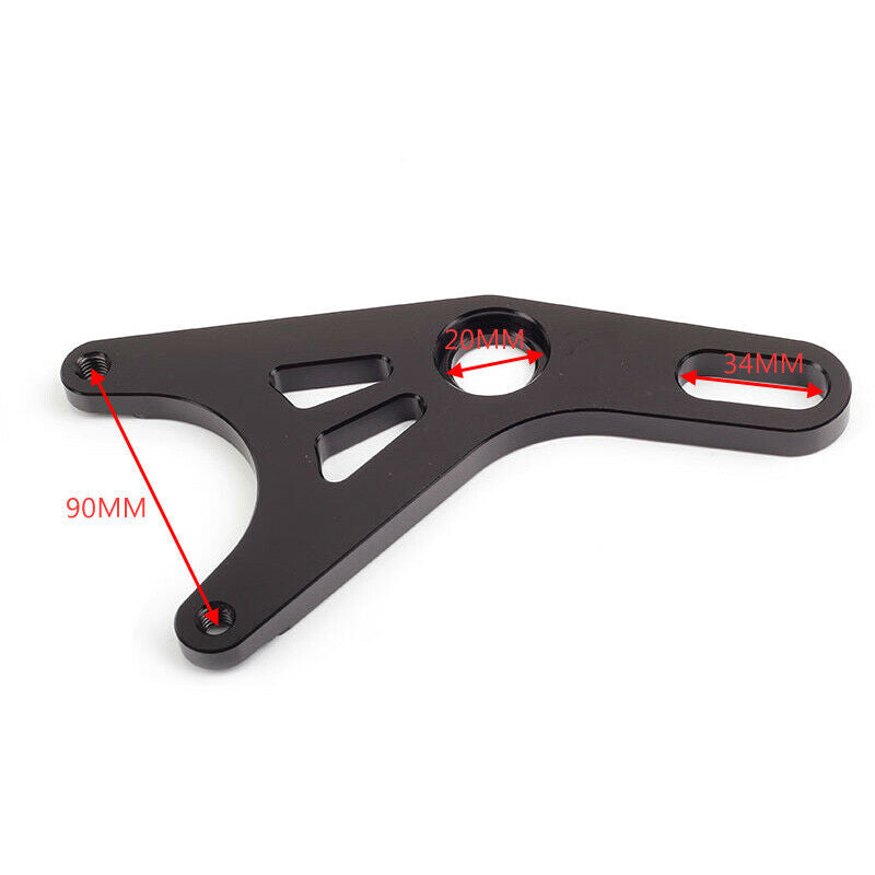 Motorcycle Bikes Cylinder Hydraulic Brake Caliper Rear Flat Fork Connect Adapter