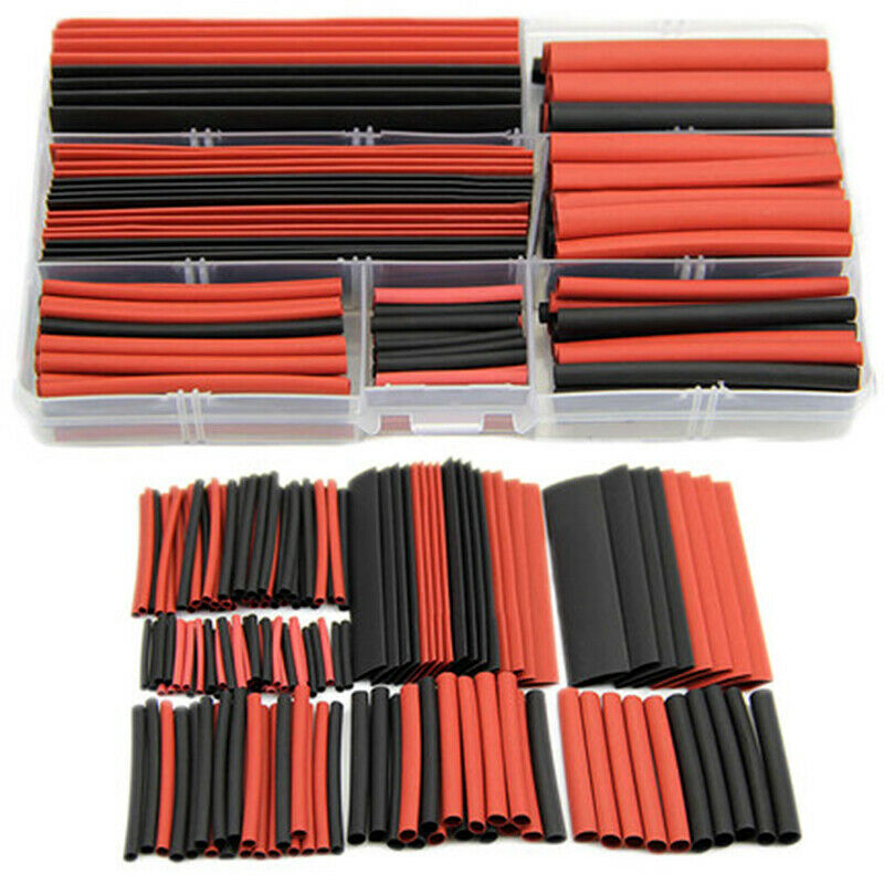 2:1 Assortment 8 Sizes of Heat-Shrinkable Tubing Winding Cables with 150Pcs/set
