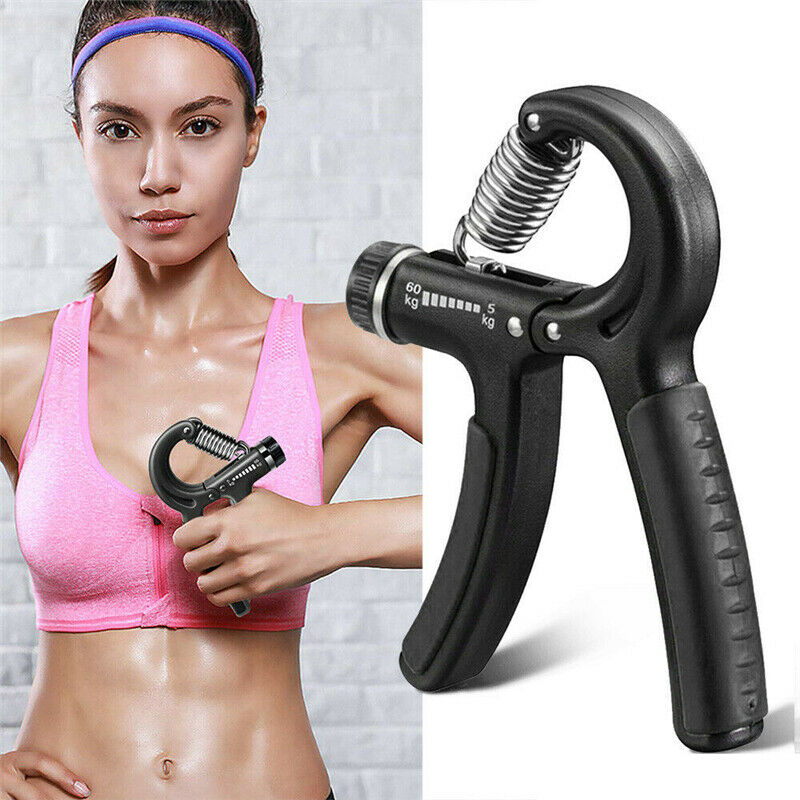 Metal Strength Exercise Gripper Hand Grippers Grip Forearm Wrist Grips 5-60KG