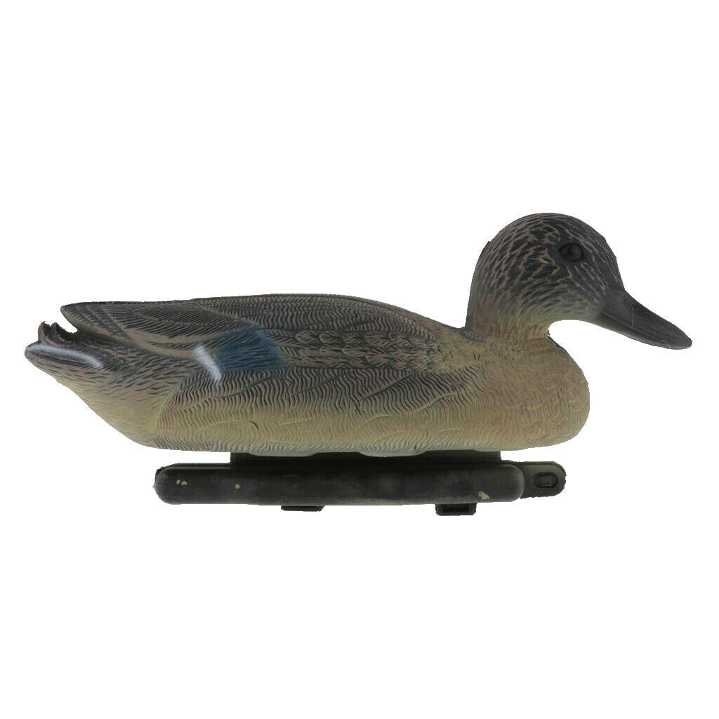 Duck Decoy Floating Decoy Lifelike Duck Garden Decors Ornaments Scarecrow