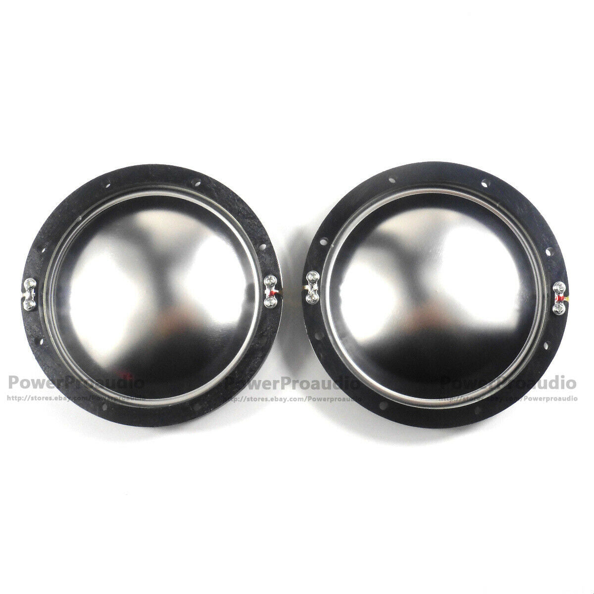 2x Quality Diaphragm for JBL4674 4675 2445J 2440H,2441H,2445 8 ohm Alumnium Dome