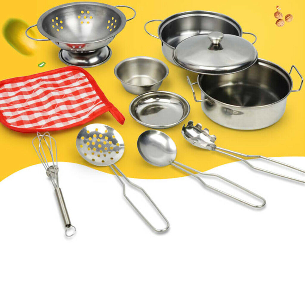 Simulation Kitchenware Utensils Kitchen Playset Kids Pretend Play Playing