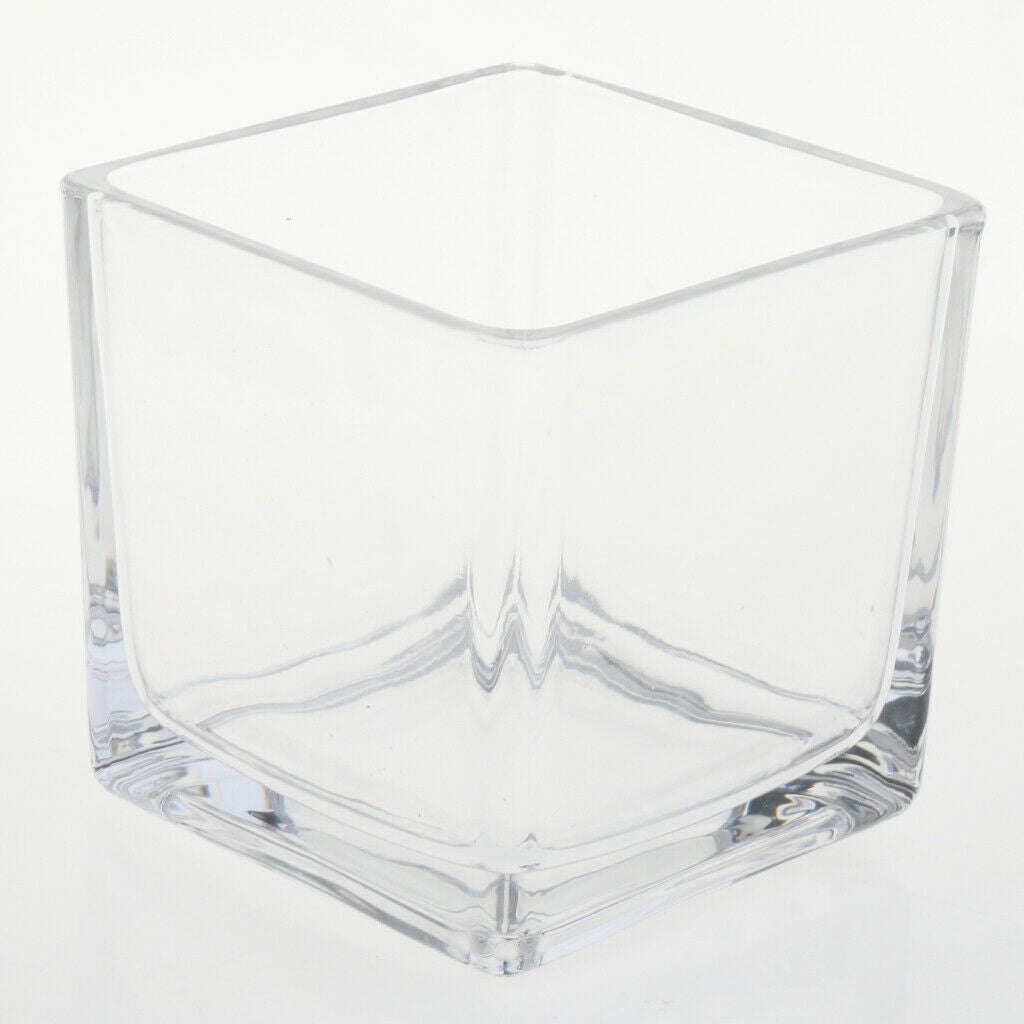 Thickened Glass Ecological System Aquarium Fish Tank Desktop Decor Clear