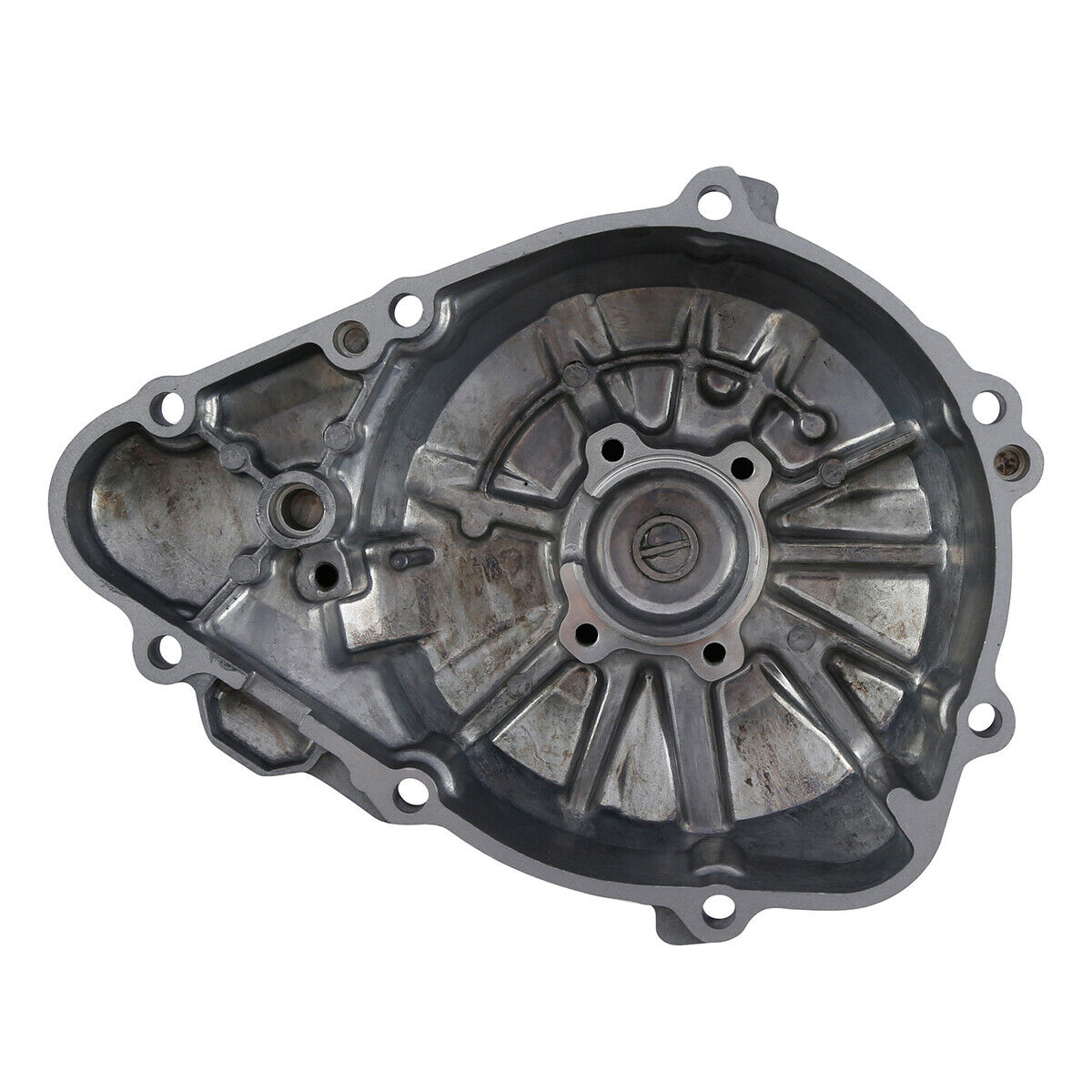 Left Stator Engine Cover Crank Case Crankcase Fit For Kawasaki Z900 ABS 17-19