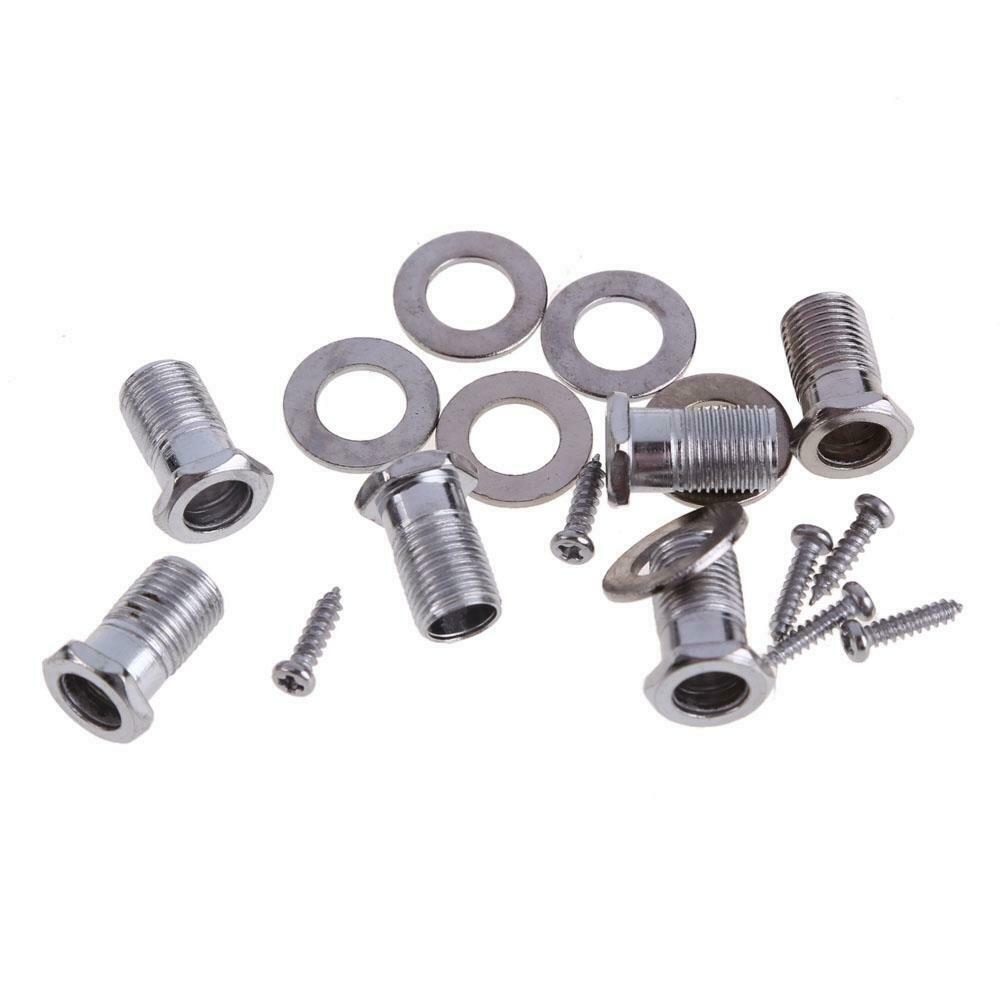 6pcs Chrome Guitar String Tuning Pegs Tuners Machine Heads Acoustic Electric