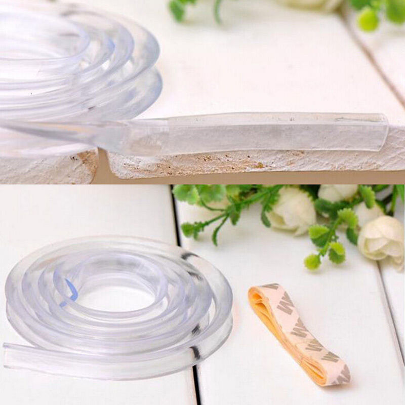 Safety Baby Desk Table Edge Corner Protector Cushion Guard Strip Soft Bump.l8