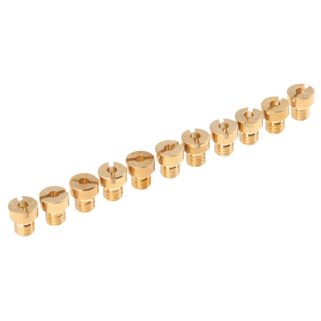 11pcs Carburetor Main Jet Replacement Part For PWK  OKO CVK 85-114