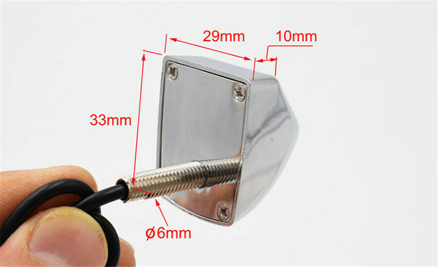 Waterproof Universal Black HD 170Â° Rear-View Back Up Reverse Camera Night View