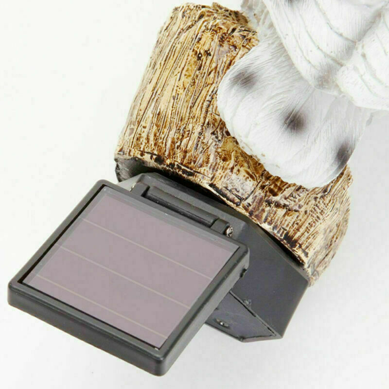 Solar Power LED Owl Parrot Lawn Light Outdoor Waterproof Garden Landscape Lamp