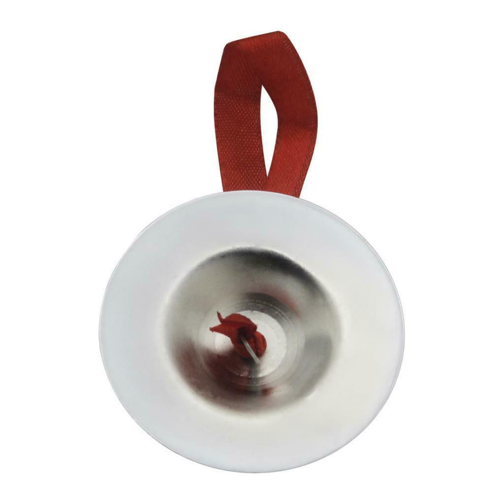1 Pair Mini Finger Cymbals Rhythm Maker for Children Kids Boys Girls, Dia 6.5cm/