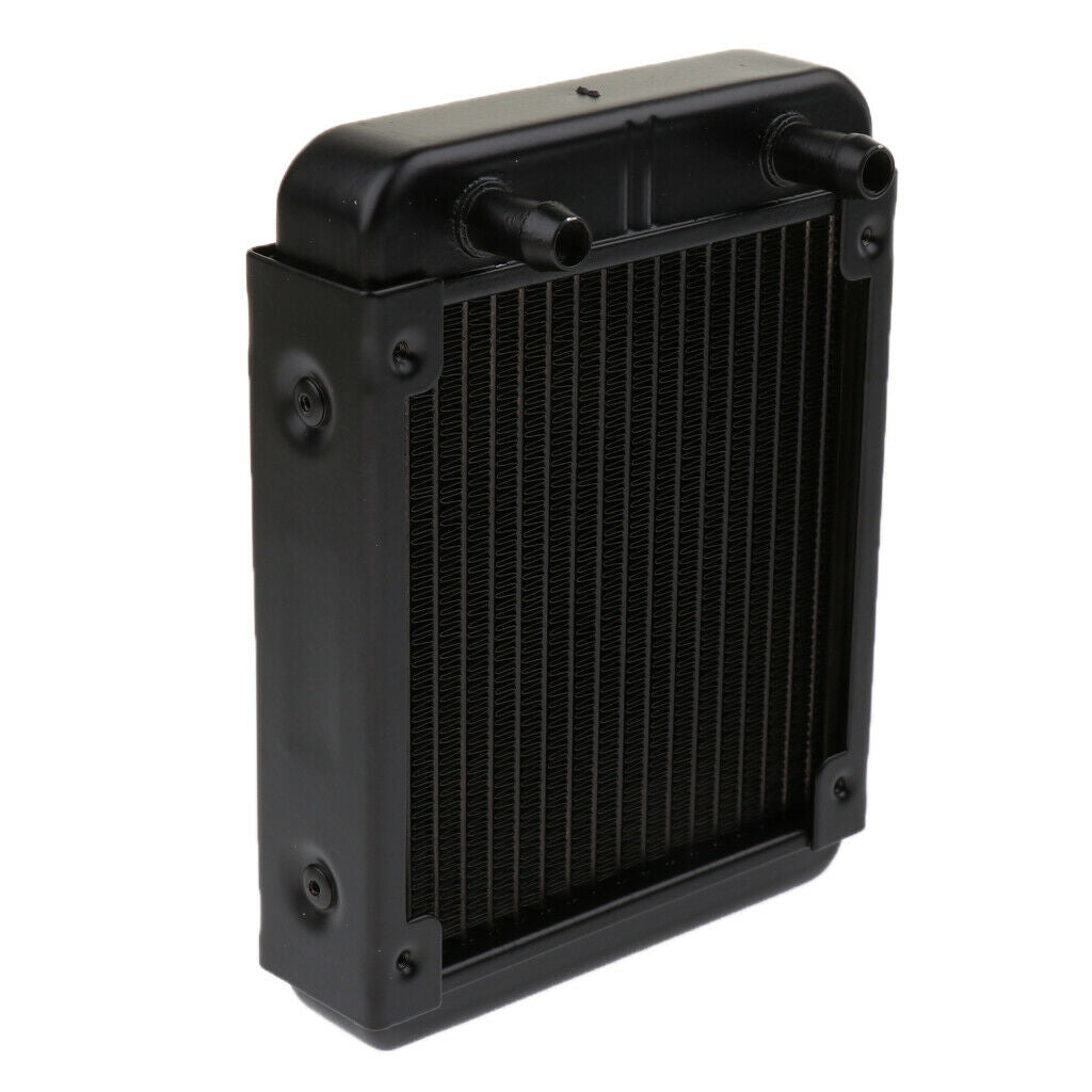 PC Radiator Water Cooling Row for CPU Heatsink 120mm 18 Pipe G1/4" Straight