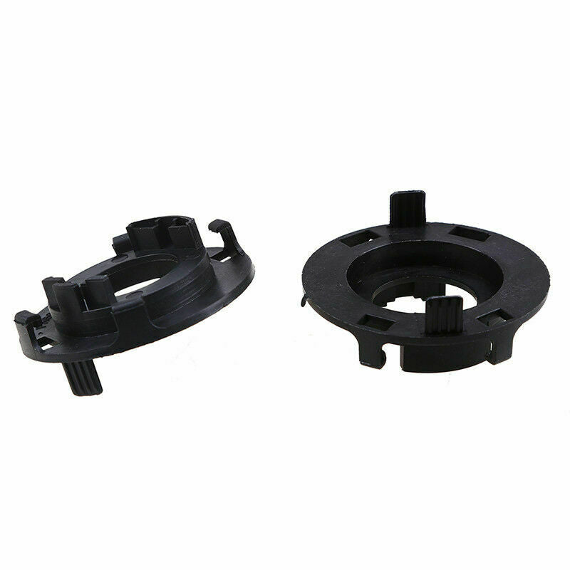 2Pcs H7 LED Headlight Lamp Bulb Base Holder Adapters For Hyundai Kia
