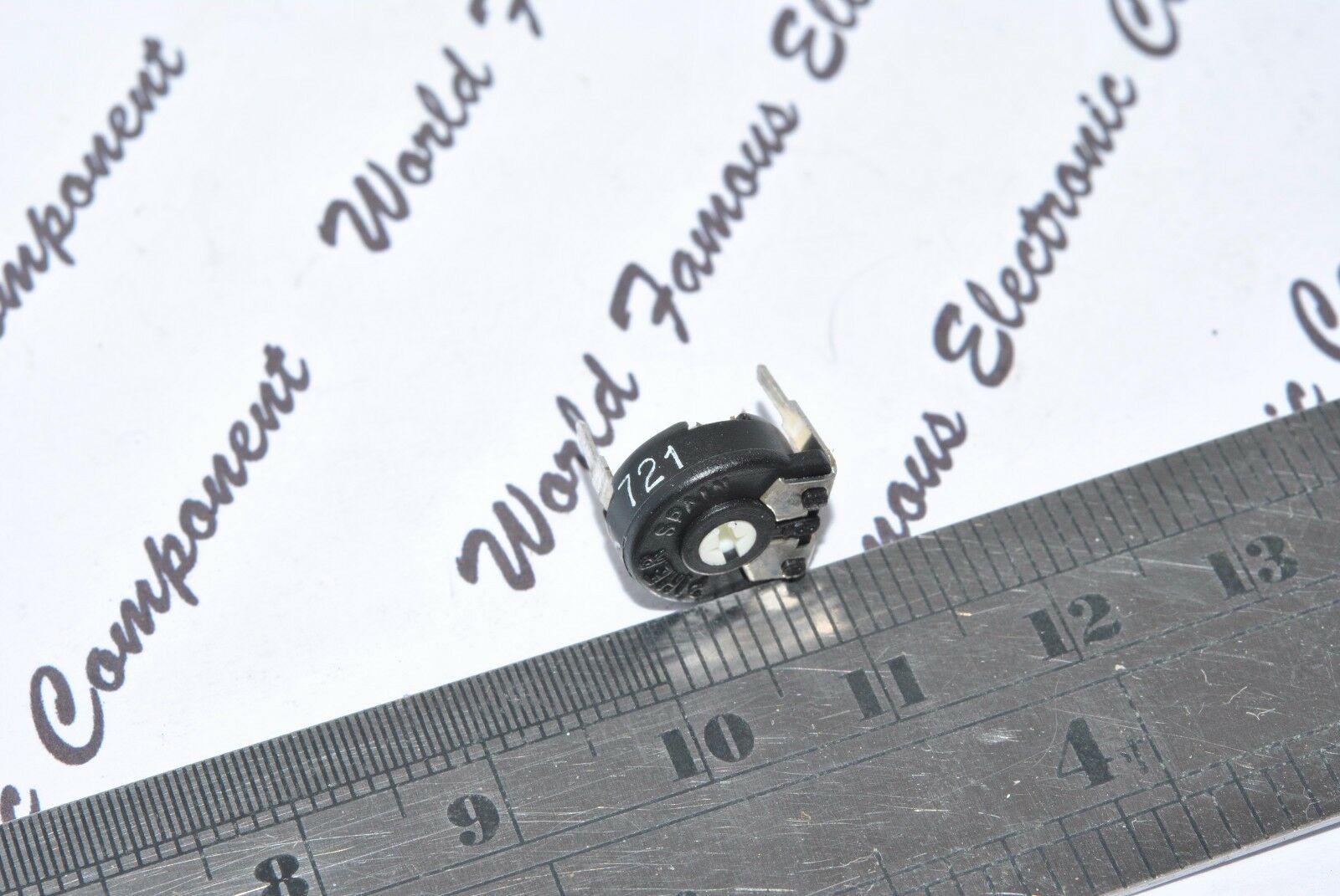 10pcs - PIHER 5K PT10 V10 Trimmer Resistor  10mm Round TOP ADJUST