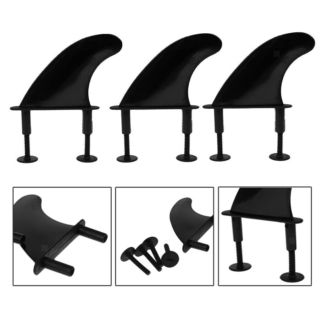 3x Softboard Replacement   Plastic Soft Top Surfboard   +6   Screws