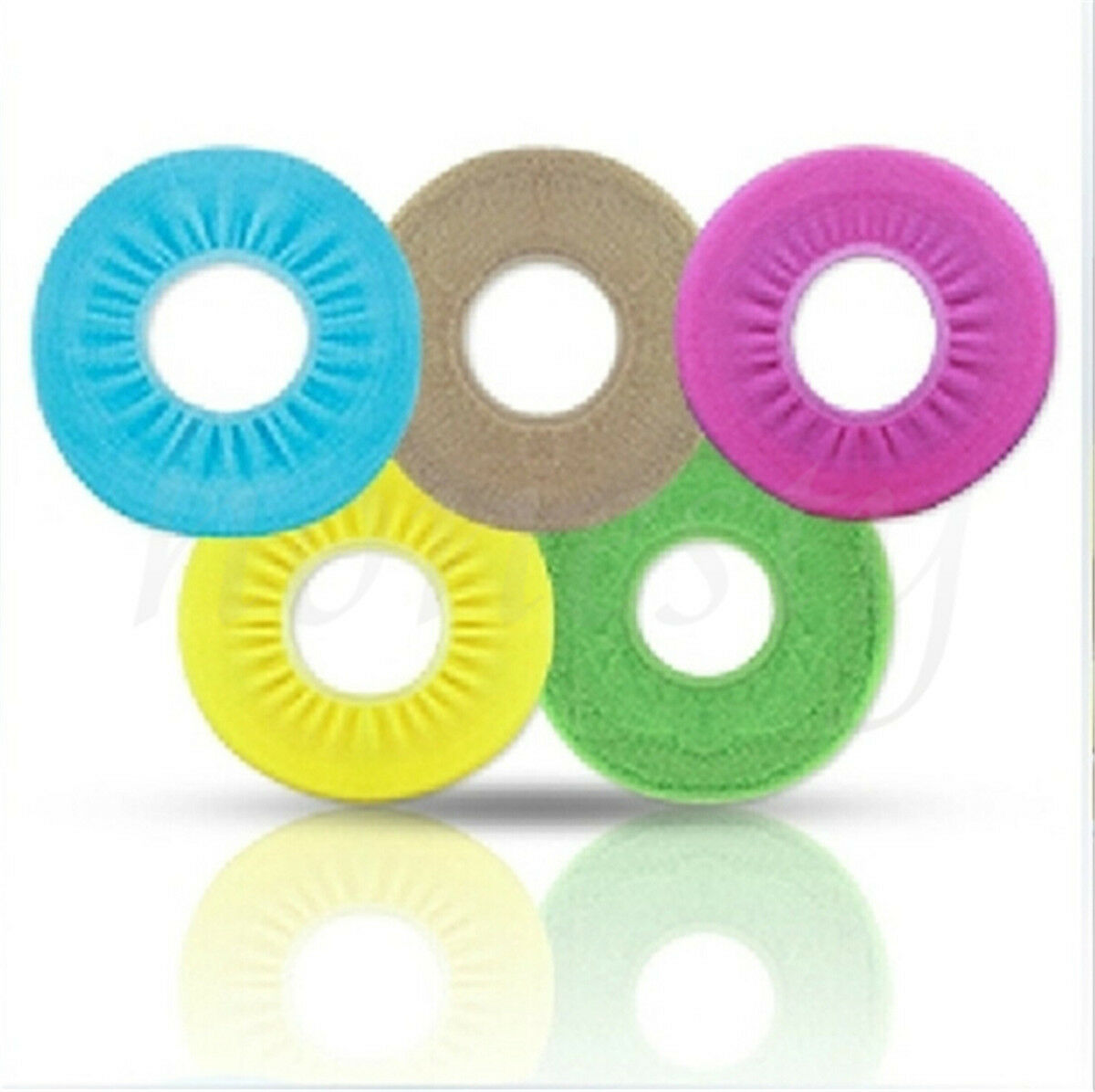 Toilet Seat Cover Bathroom Cloth Soft Case Lid Mat Pad Warmer Cover Washable