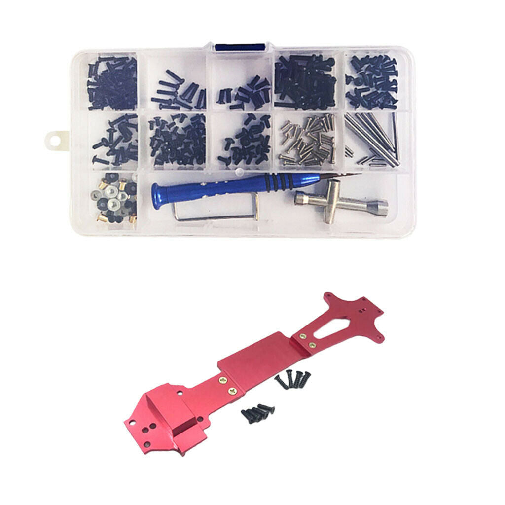 1Set 1:14 RC Car Screws & Nuts + Radio Tray for WLtoys 144001 Accessory