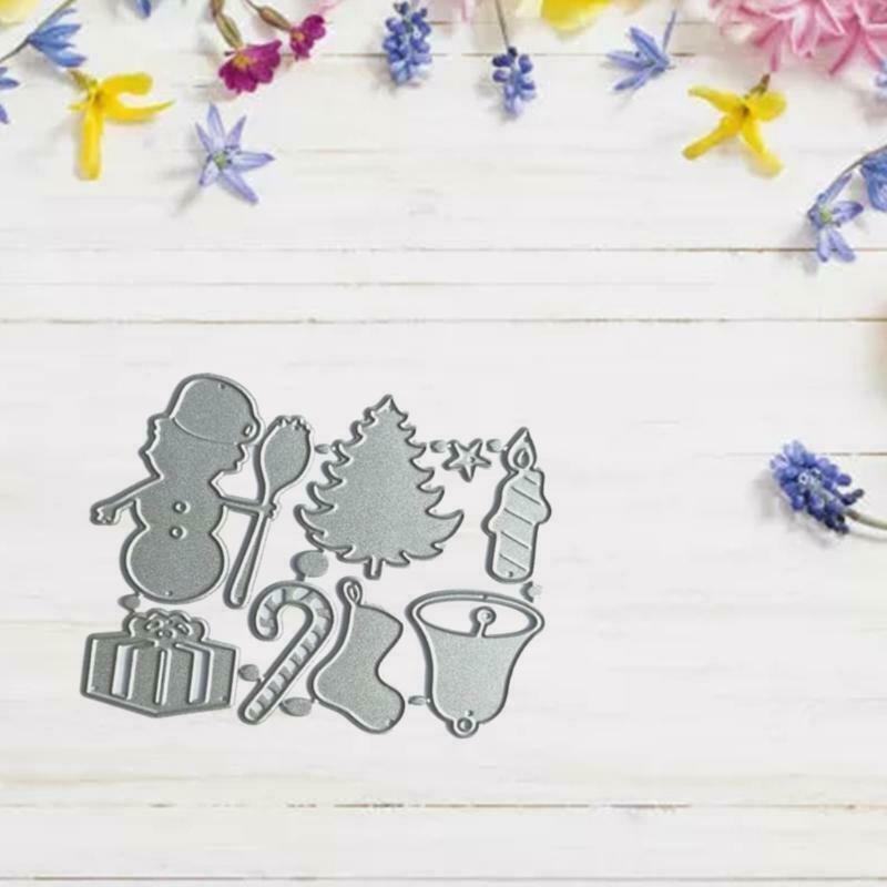 Christmas Tree Gift Metal Cutting Dies Stencil DIY Scrapbooking Album Paper Card