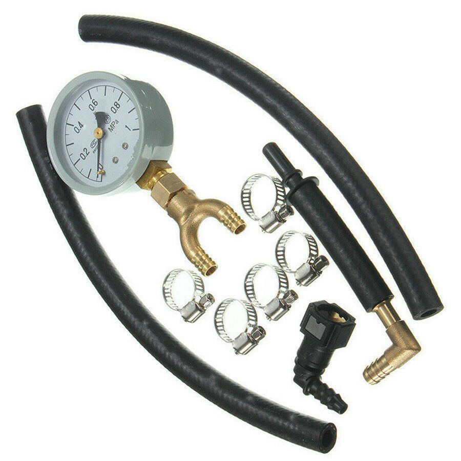 Professional Automotive Fuel Injection Pump Pressure Gauge Test Gasoline Tester