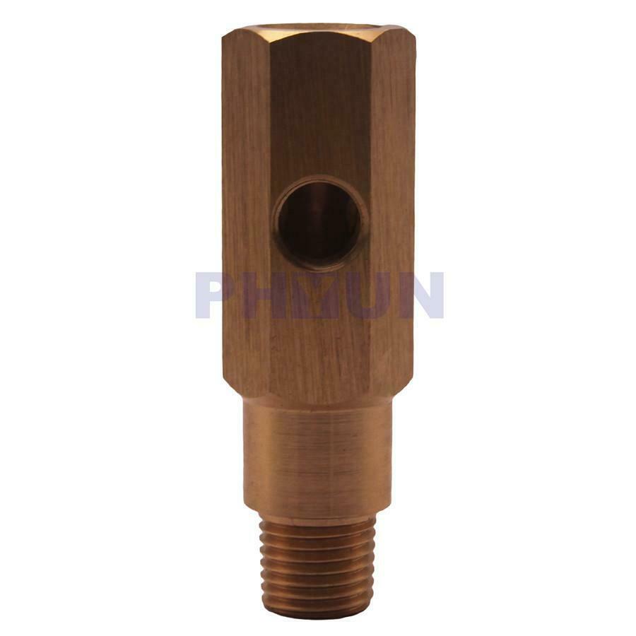 1/4 NPT Oil Pressure Sensor Tee NPT Adapter Turbo For Ford Falcon BA BF FG
