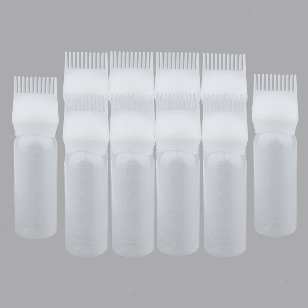 10x Hair Dye Tint Bottle Applicator Brush Scalp Treatment Dyeing Comb Tool