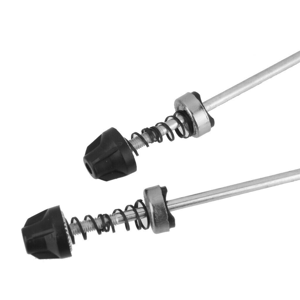 2x Pair Bike QR Wheel Skewer Quick Release Hub Bicycle Clip