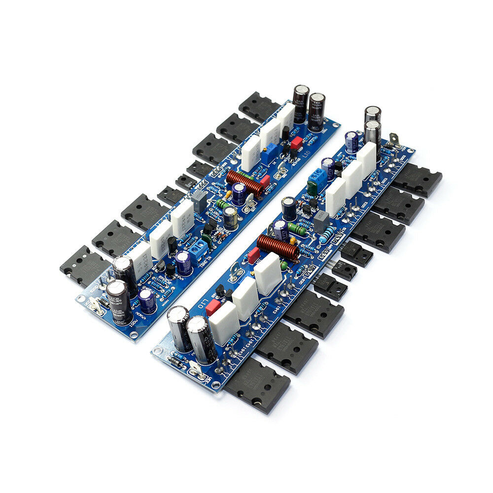 Assembled Stereo L10 Amplifier 50Wx2 + Protection Power Supply Board DC +-50V