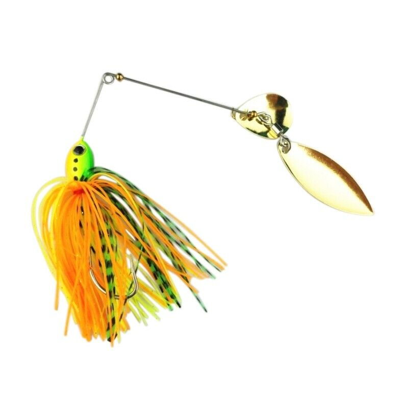 5pcs/set Buzzbait Fishing Lure Spinner Bait Jigs Leadhead Sharp Hooks New