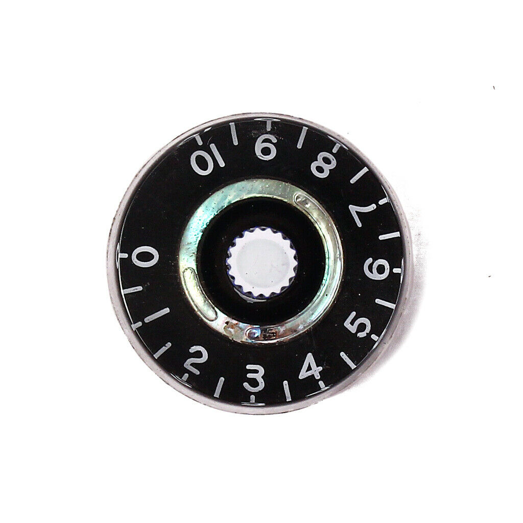 4pcs SPEED KNOBS For     Electric Guitars Black/Shell Color #1