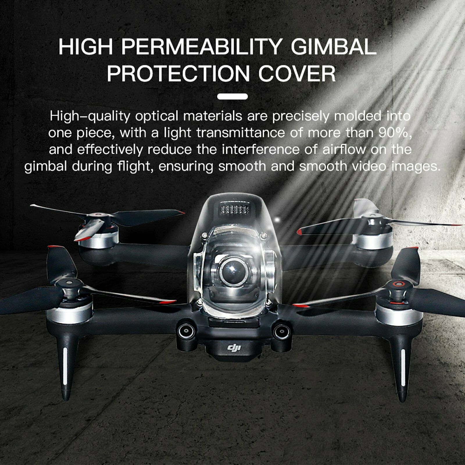 Protective Gimbal Camera Lens Guard Cover for DJI FPV Dust-proof Drone RC Parts