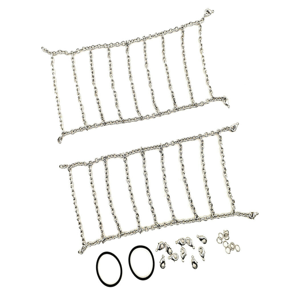 Metal Snow Ice Tire Chains Non-Slip Wheel Chain For 1.9 "Tire 105-110mm