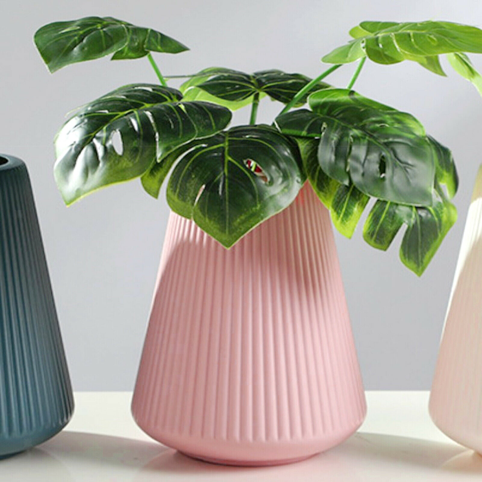 Creative Nordic Simple Plastic Vase For Dried Hydroponic Flower Arrangements