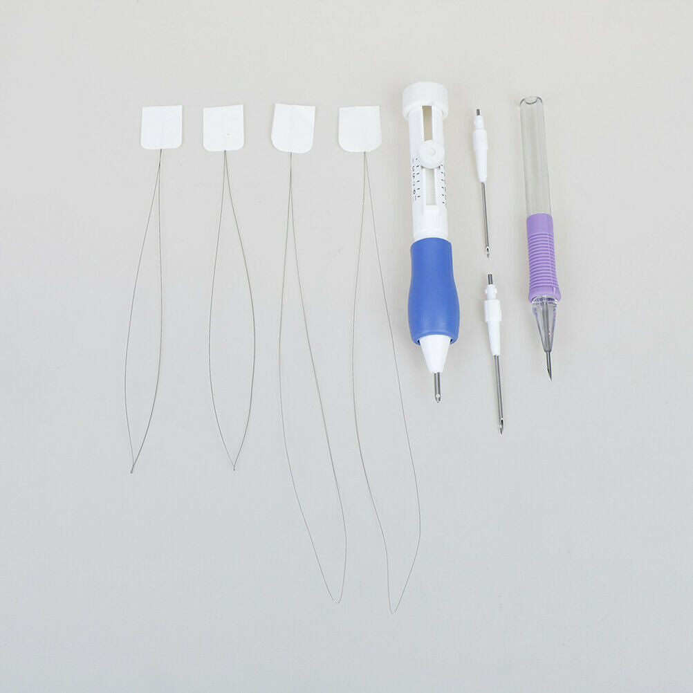 DIY Embroidery Pen Set Knitting Sewing Tool Kit Punch Needle StitchinALUKA Qx