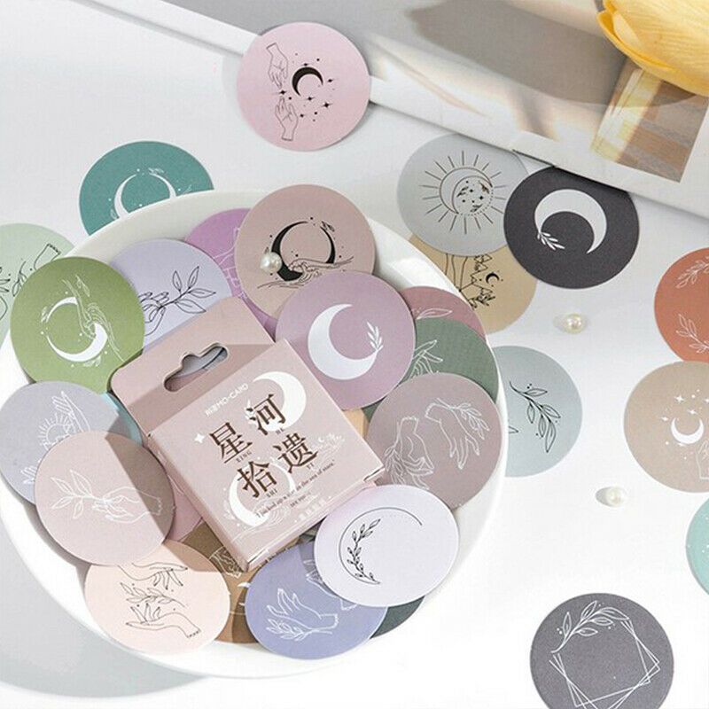 Decorative Stationery round ins Stickers Scrapbooking DIY Diary Album Sti.l8