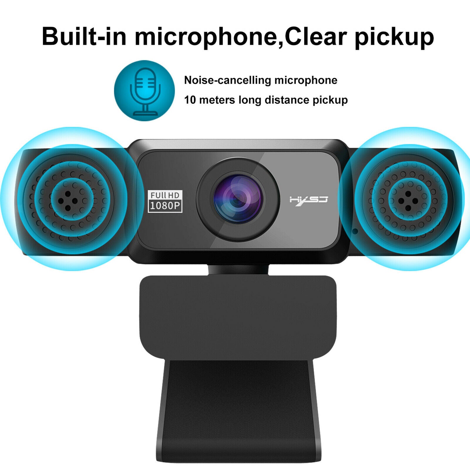 1080P Business Web Camera HD 95Â° Wide Angle for Laptop Conferencing Gaming