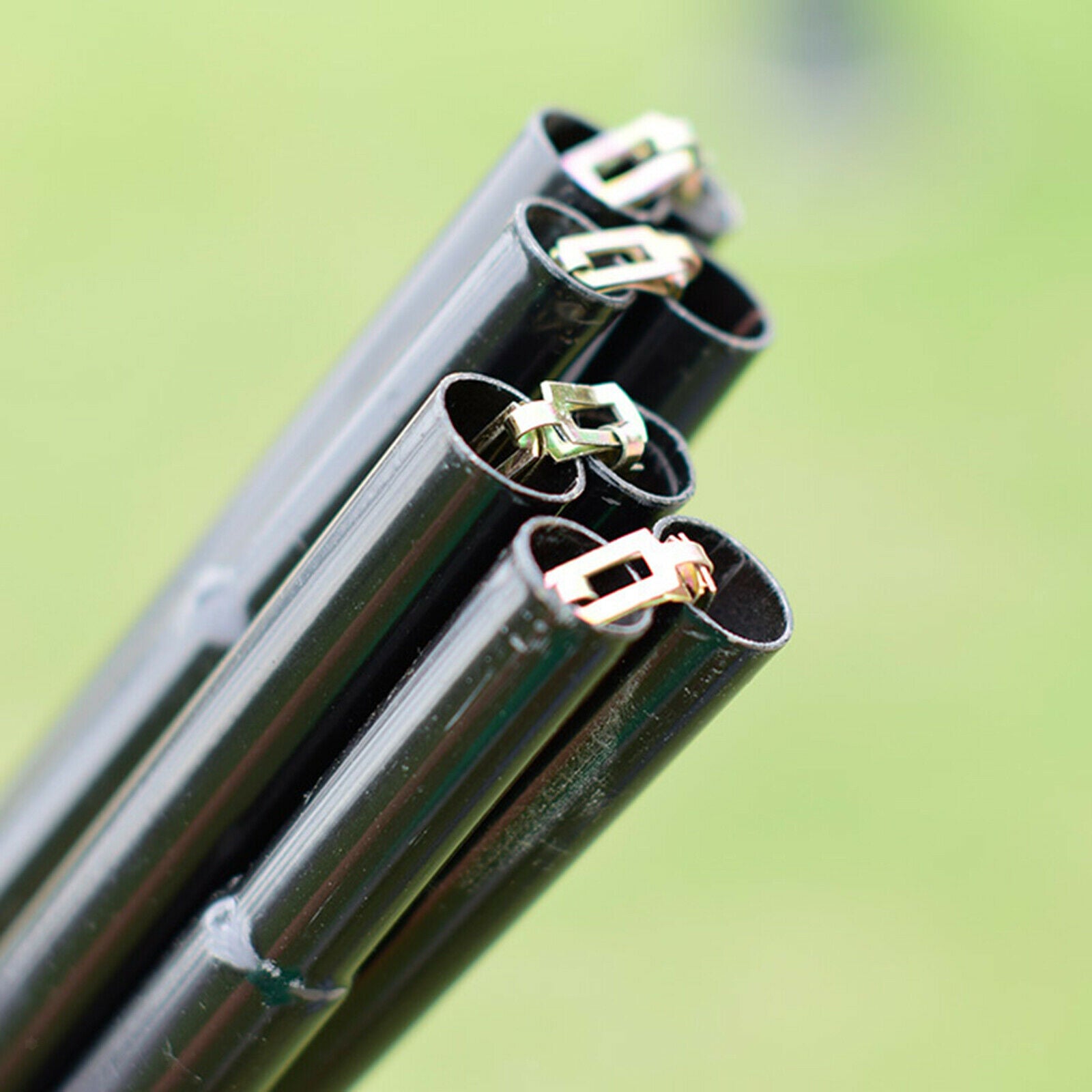 2Pack Solid Tarp Support Poles Canopy Awning Tent Rod 4-Section Sticks