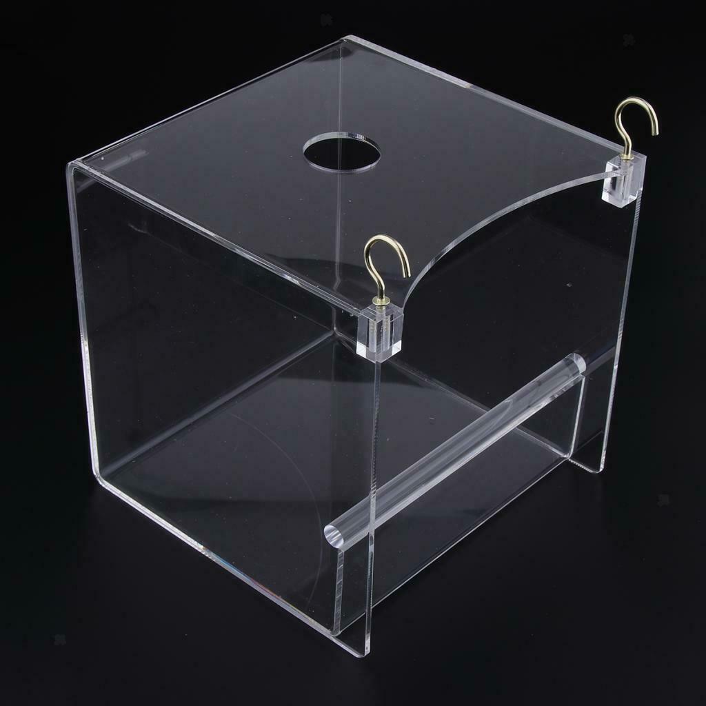 New 1pcs Bird Water Bathtub for Hanging Bowl for Birds, Parrots, Parakeets