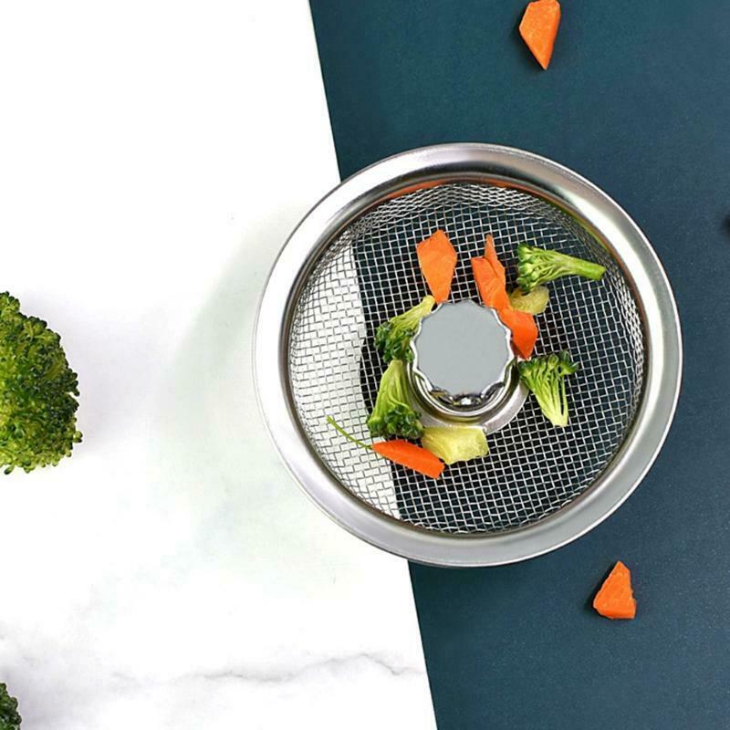 Stainless Steel Kitchen Sink Filter Household Shower Drain Bathroom Shower Drain
