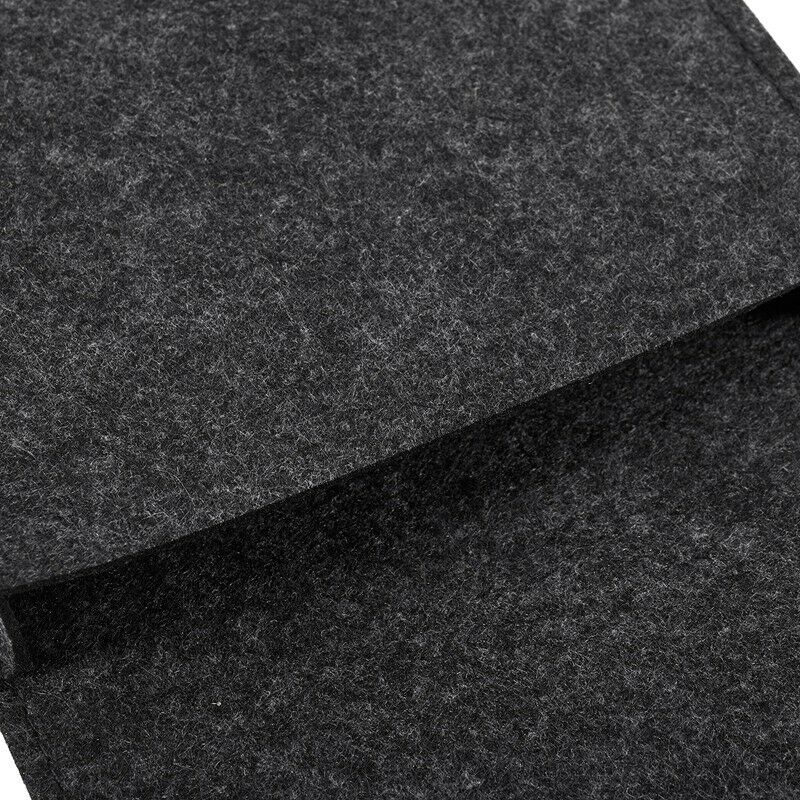 Wool Fiber Power Bank Storage Bag Mini Sofe Felt Pouch For Data Cable Mouse TrP5