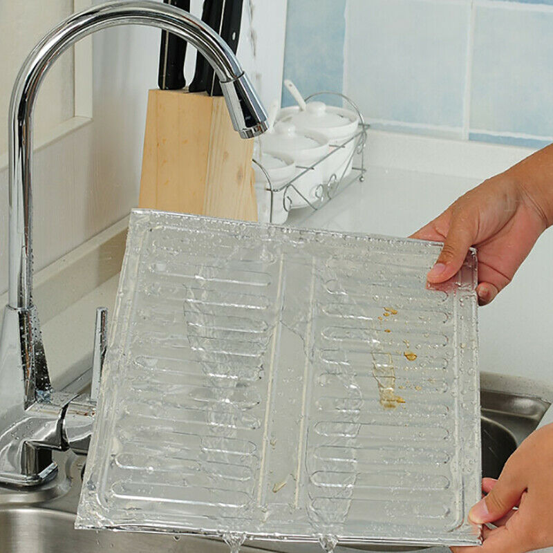 1pc Aluminum Foil Oil Block Anti-Splashing Oil Baffle Kitchen Utensils To.l8