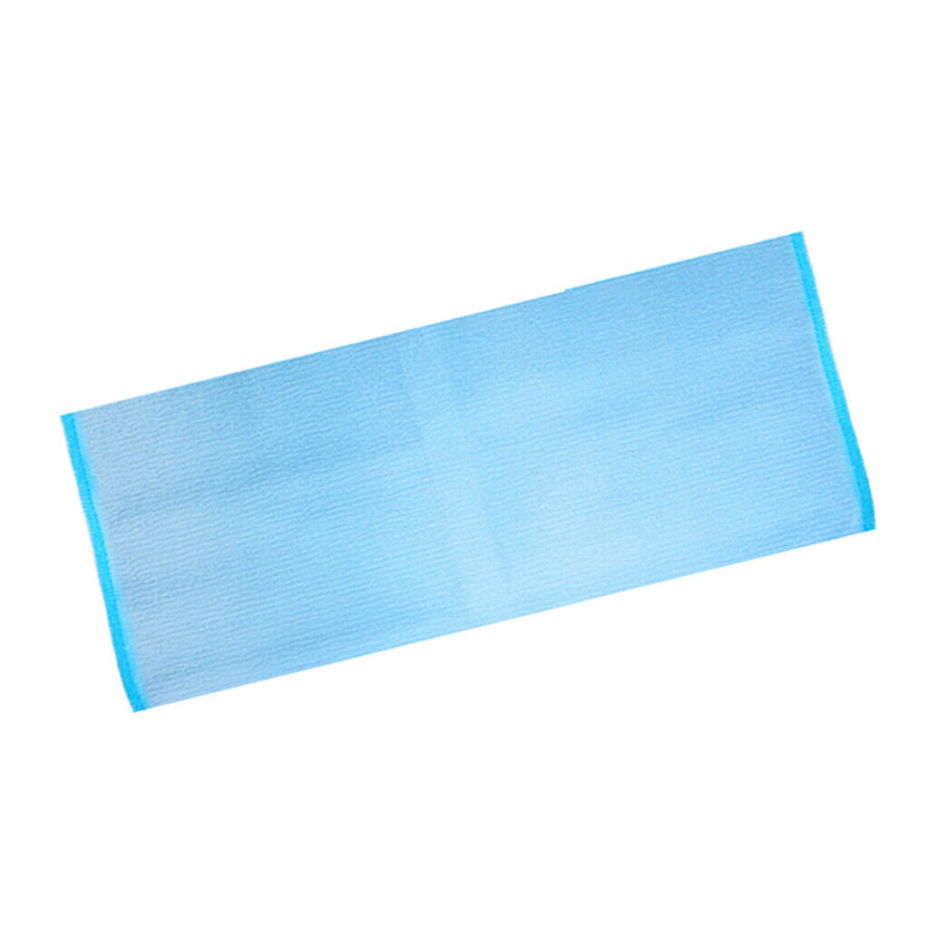 2pcs Soft Long Exfoliating Back Strap Shower Massage Towel Spa Scrubber